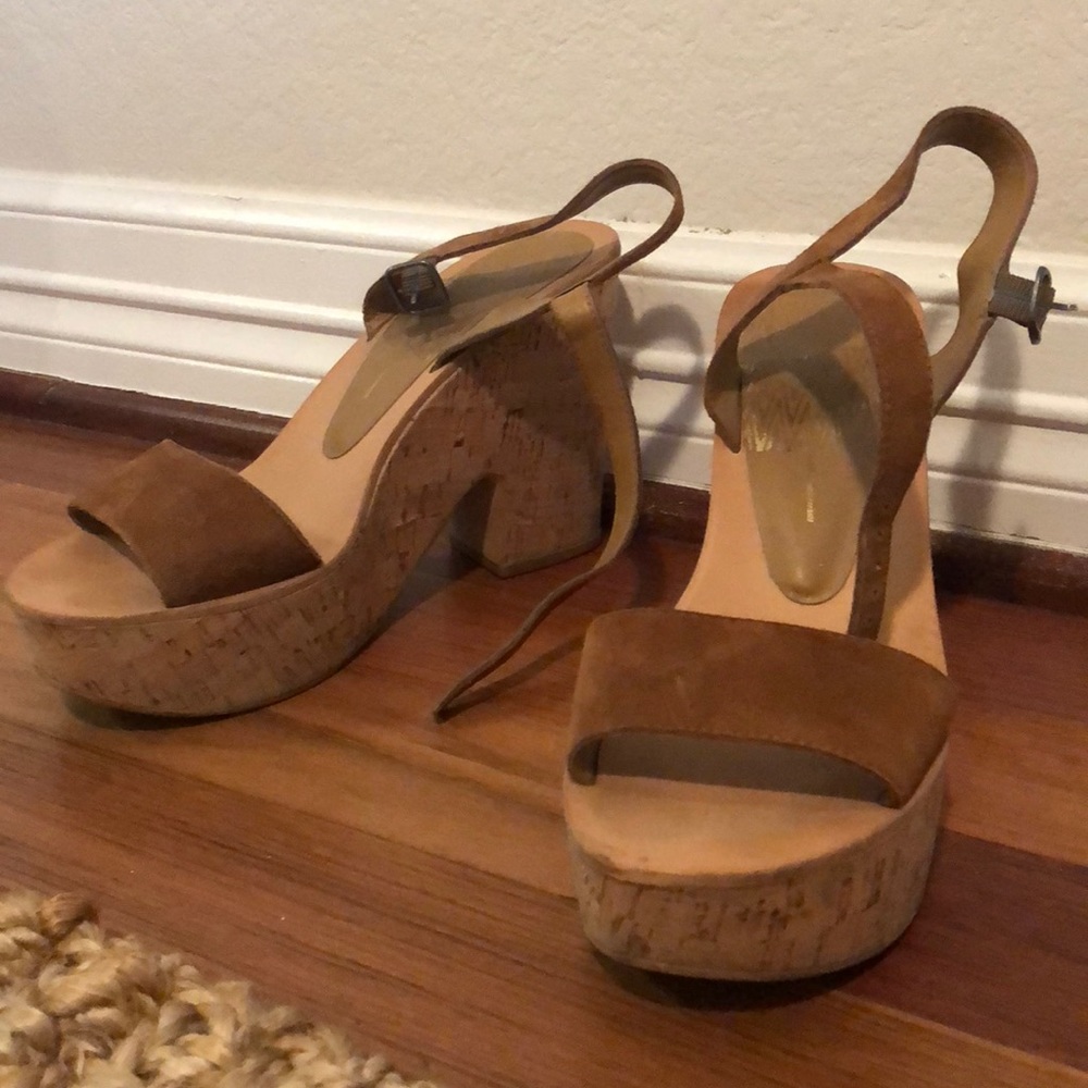 Dolce Vita cork wedges-barely worn